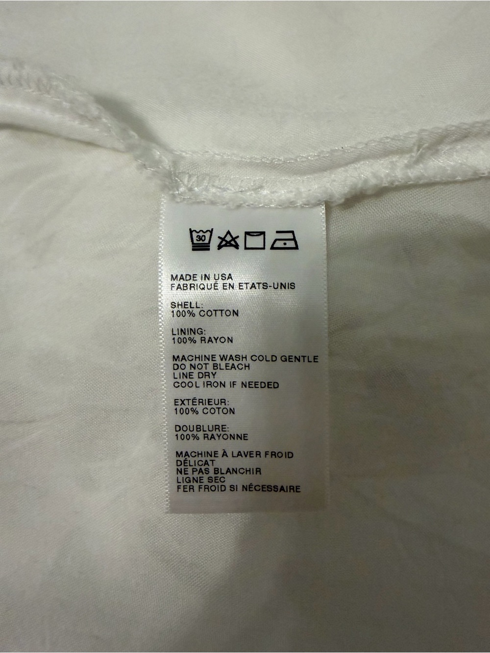 Urban Outfitters Kimchi Blue Cotton Mini Sun Dress in White - Picture 4 of 4